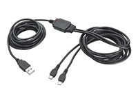 Trust GXT 222 Duo Charge and Play Cable - cable de carga / datos - 3.5 m