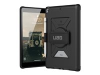 UAG Rugged Case for iPad 10.2-in (7/8 Gen, 2019/2020) - Metropolis w/HS Black - carcasa trasera para tableta