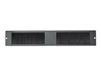V7 - placa de rack con entrada con cepillo - 2U