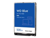WD 500GB BLUE 128MB 7MM2.5IN   INTSATA 6GB/S 5400RPM