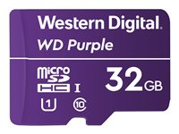 WD Purple WDD032G1P0A - tarjeta de memoria flash - 32 GB - microSDHC