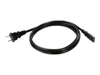 Zebra - cable de alimentación - IEC 60320 C7 a NEMA 1-15 - 1.83 m
