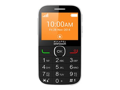  Aimetis Alcatel One Touch 20.04C - blanco - teléfono básico - GSM2004C-2BALIB1