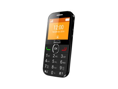  Aimetis Alcatel One Touch 20.04C - negro - teléfono básico - GSM2004C-2AALIB1