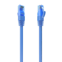 Aisens CABLE RED HEADLINE RJ45 CAT.6  CABLUTP AWG26 CCA BLUE 3.0M A135-0802