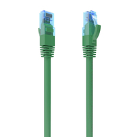 Aisens CABLE RED HEADLINE RJ45 CAT.6  CABLUTP AWG26 CCA GREEN 2.0M A135-0811