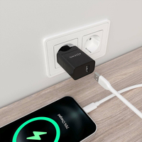 CHARGER USB 10W ALTA EFICIENCI ACCS5V/2A BLACK A110-0854
