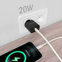 CHARGER USB-C PD3.0 1 PORT     ACCS1XUSB-C 20W BLACK A110-0753