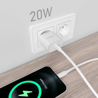 CHARGER USB-C PD3.0 1 PORT     ACCS1XUSB-C 20W WHITE A110-0752