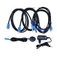 AISENS Conmutador KVM SVGA Aisens A111-0064/ 2PC con 1 sólo teclado y ratón A111-0064