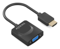 Aisens HDMI CONVERTER TO SVGA         CABLHDMI/M SVGA/F 15CM BLACK A122-0947