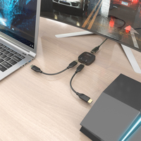 HDMI SWITCH                    CABL4K60HZ 2X1 BLACK A123-0948