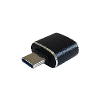 MINI ADAPTER USB 3.1 GEN2 3A   CABLTYPE USB-C/M-A/H BLACK A108-0369