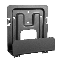 Aisens SUPPORT UNIVERSAL PARED MINI PCACCSROUTER BLACK MPC02-155
