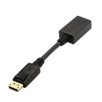VERSOR DISPLAYPORT A HDMI      CABLDP/M-HDMI A/H BLACK 15CM A125-0134