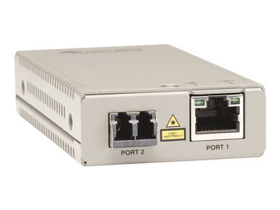  ALLIED TELESIS  AT MMC200/LC - conversor de soportes de fibra - 100Mb LAN - Conforme a la TAAAT-MMC200/LC-960