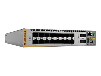  ALLIED TELESIS  AT X550-18XTQ - conmutador - 18 puertos - inteligente - montaje en rackAT-X550-18XSQ-50