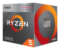 RYZEN 5 3400G 4.20GHZ 4 CORE   CHIPSKT AM4 6MB 65W PIB RX VEGA 11 YD3400C5FHSBX