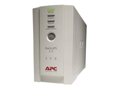  APC  Back-UPS CS 350 - UPS - 210 vatios - 350 VABK350EI