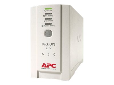  APC  Back-UPS CS 650 - UPS - 400 vatios - 650 VABK650EI