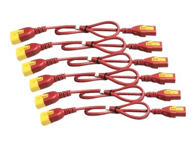  APC  - cable de alimentación - IEC 60320 C13 a IEC 60320 C14 - 60 cmAP8702S-WWX340