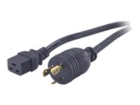APC - cable de alimentación - IEC 60320 C19 a NEMA L6-20 - 3.7 m