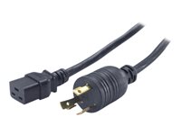 APC - cable de alimentación - NEMA L6-30 a IEC 60320 C19 - 2.44 m