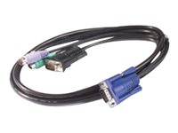 APC - cable de teclado / vídeo / ratón (KVM) - 91 cm