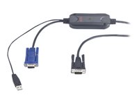 APC - cable para vídeo / USB - 7.6 m