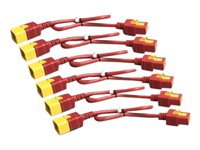 APC Power Cord Kit - cable de alimentación - IEC 60320 C19 a IEC 60320 C20 - 61 cm