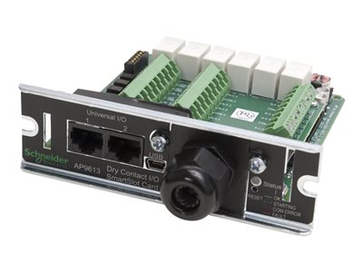  APC Schneider Dry Contact I/O SmartSlot Card - módulo de administración de UPSAP9613