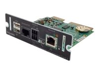 Schneider Electric Network Management Card 3 with Environmental Monitoring and Modbus - adaptador de administración remota - SmartSlot - Gigabit Ethernet