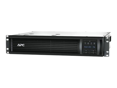  APC  Smart-UPS 750VA LCD RM - UPS - 500 vatios - 750 VA - con APC UPS Network Management CardSMT750RMI2UNC