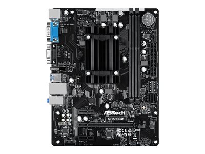  ASROCK  QC6000M - placa base - micro ATX - AMD E2 611090-MXBBU0-A0UAYZ