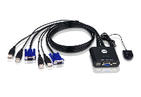 ATEN CS22U - conmutador KVM - 2 puertos CS22U-AT