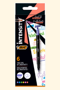 BIC Caja de Marcadores Fluorescentes Bic Highlighter Flat Neón/ 12 unidades/ Verdes 503828