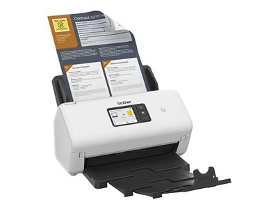  BROTHER  ADS-4500W - escáner de documentos - de sobremesa - USB 3.0, Gigabit LAN, Wi-Fi(n), USB 2.0 (Host)ADS4500WRE1