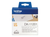 Brother DK-11201 - etiquetas de direcciones - 400 etiqueta(s) - 29 x 90 mm