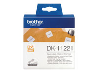 Brother DK-11221 - etiquetas - 1000 etiqueta(s) - 23 x 23 mm DK11221