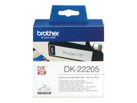 Brother DK-22205 - papel térmico - Rodillo (6,2 cm x 30,5 m)