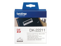Brother DK-22211 - etiquetas - Rodillo (2,9 cm x 15,2 m) DK22211