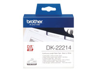 Brother DK-22214 - papel térmico - Rollo (1,2 cm x 30,5 m) DK22214