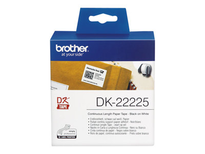  BROTHER  DK-22225 - etiquetas continuas - 1 bobina(s) - Rollo (3,8 cm x 30,5 m)DK22225