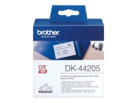Brother DK44205 - etiquetas - 1 bobina(s) - Rodillo (6,2 cm x 30,5 m)