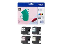 Brother LC227XLVALBP - paquete de 4 - Alto rendimiento - negro, amarillo, cián, magenta - original - cartucho de tinta