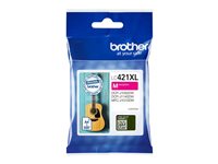 Brother LC421XLM - Alto rendimiento - magenta - original - cartucho de tinta