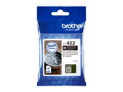  BROTHER  LC422 - negro - original - cartucho de tintaLC422BK