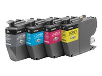 Brother LC422 Value Pack - paquete de 4 - negro, amarillo, cián, magenta - original - cartucho de tinta