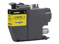 Brother LC422XLY - Alto rendimiento - amarillo - original - cartucho de tinta