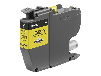  BROTHER  LC422Y - amarillo - original - cartucho de tintaLC422Y